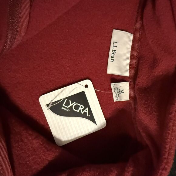 Rare Vintage LL Bean Red Fleece Vest New With Tags Womens Size Medium - Picture 12 of 14